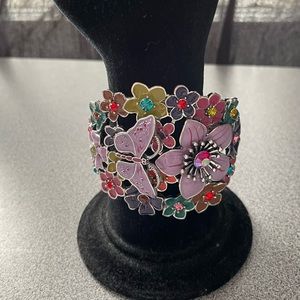 Vintage Y2K Butterfly Cuff Bracelet